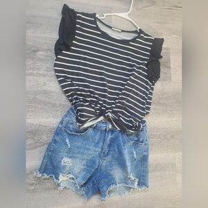 Striped tee